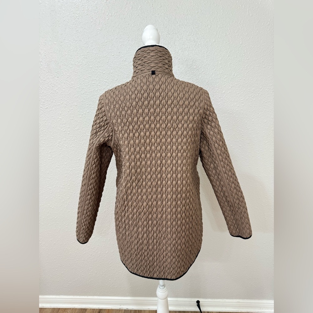 LANDI Fancy Reversible Trapuntino Quilted Women's Jacket Made in Italy Size S - Picture 9 of 11